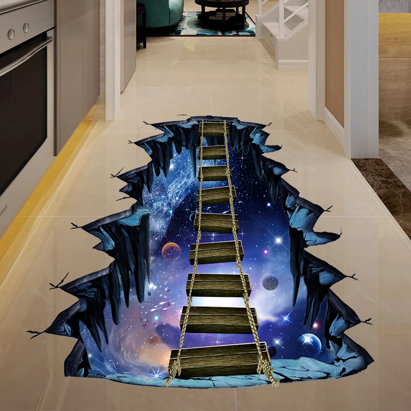 New Large 3D Cosmic Space Wall Sticker Galaxy Star Bridge Home Decoration for Kids Room Floor Living Room Wall Decals Home Decor 
New Large 3D Cosmic Space Wall Sticker Galaxy Star Bridge Home Decoration for Kids Room Floor Living Room Wall Decals Home Decor