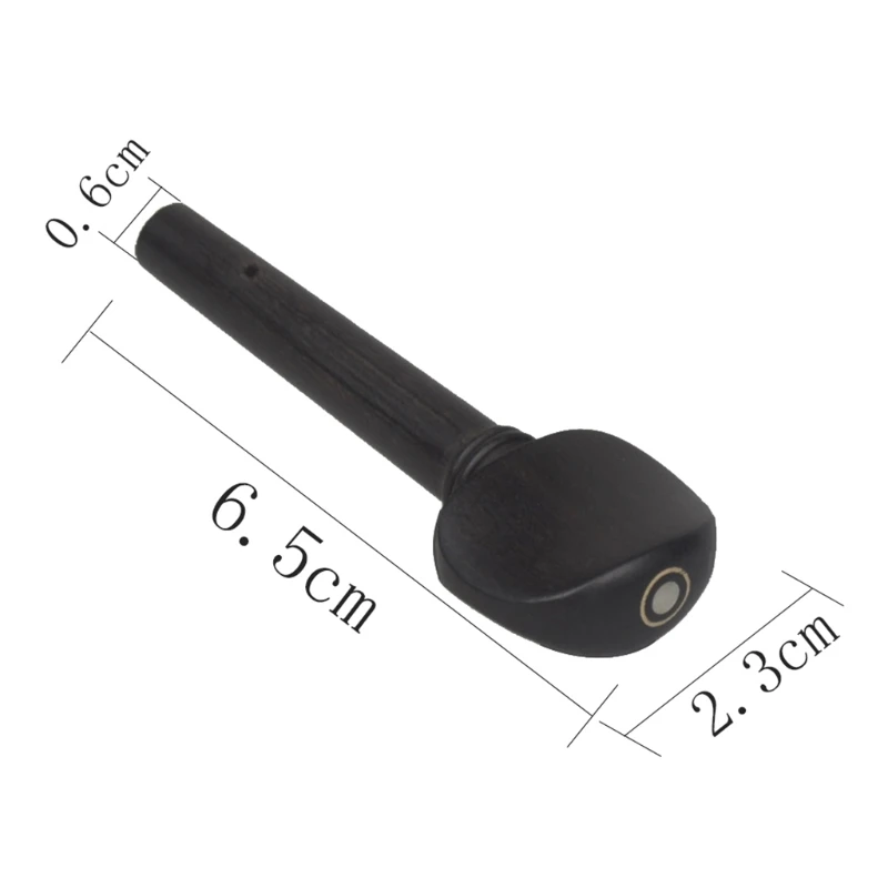 Astonvilla Ebony Wood Violin Tuning Peg withSuitable for 4/4 Violin 50 to 65mm
Astonvilla Ebony Wood Violin Tuning Peg withSuitable for 4/4 Violin 50 to 65mm