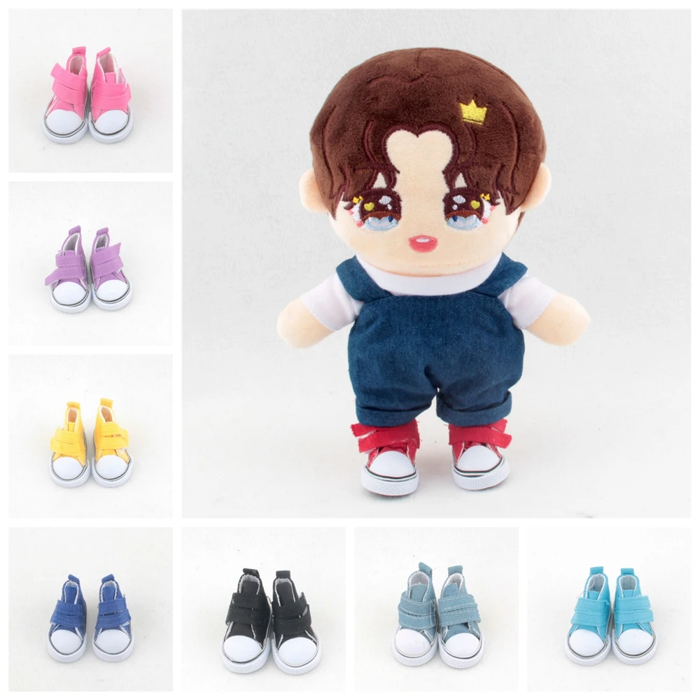 5cm Idol Doll Exo Shoes Canvas Shoes Plush Toy Accessories Mini Replaceable Body-Shape Shoe Length 5cm Suitable for 20cm Doll
5cm Idol Doll Exo Shoes Canvas Shoes Plush Toy Accessories Mini Replaceable Body-Shape Shoe Length 5cm Suitable for 20cm Doll