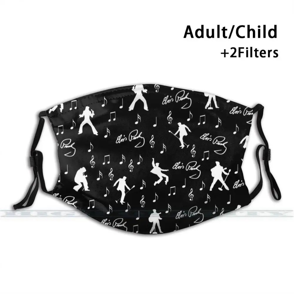 Elvis Presley многоразовая забавная маска для лица с модным принтом Pm2.5 
Elvis Presley многоразовая забавная маска для лица с модным принтом Pm2.5