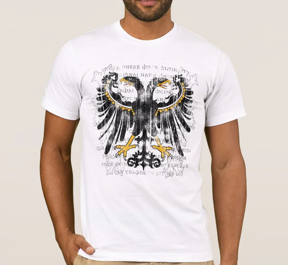 German Double-headed Eagle Gothic Lord's Prayer Printed T-Shirt. Summer Cotton Short Sleeve O-Neck Mens T Shirt New S-3XL
German Double-headed Eagle Gothic Lord's Prayer Printed T-Shirt. Summer Cotton Short Sleeve O-Neck Mens T Shirt New S-3XL