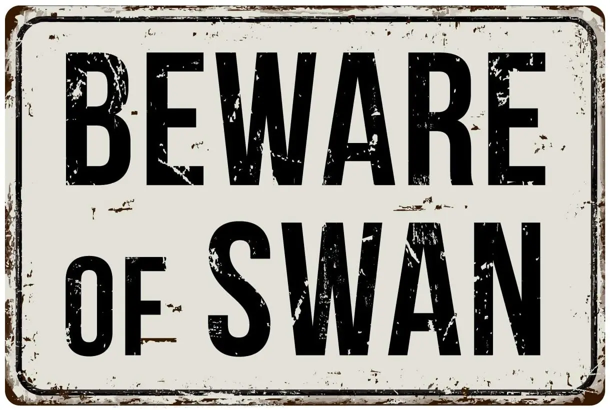 Deerts 532VS Остерегайтесь лебедя 8x12 винтажный алюминиевый Ретро металлический знак
Deerts 532VS Остерегайтесь лебедя 8x12 винтажный алюминиевый Ретро металлический знак