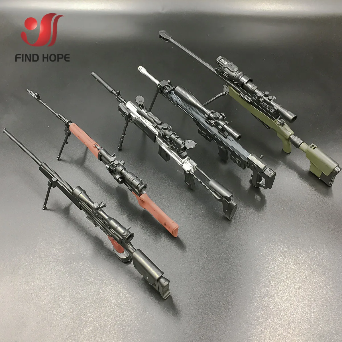 6 шт./компл. 1/6 AWM MK14 DSR PSG 1 SVD TAC снайперская винтовка оружие в сборе Игрушечная