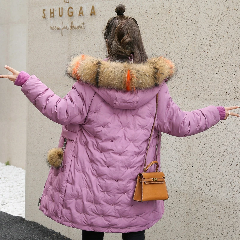 new design Winter Jacket With Fur collar Warm Hooded Female Women Winter Coat Long Parka Women new Outwear Camperas women coat
new design Winter Jacket With Fur collar Warm Hooded Female Women Winter Coat Long Parka Women new Outwear Camperas women coat