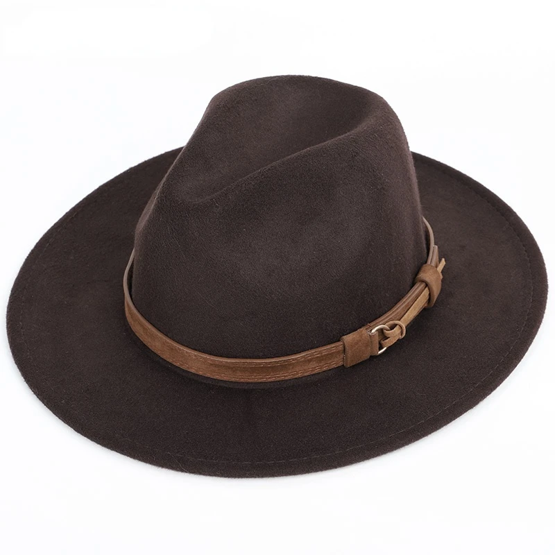 2021 Autumn winter men's fedoras women's felt hat Ladies sombrero jazz Male bowler hat outdoor vintage top hats large size
2021 Autumn winter men's fedoras women's felt hat Ladies sombrero jazz Male bowler hat outdoor vintage top hats large size