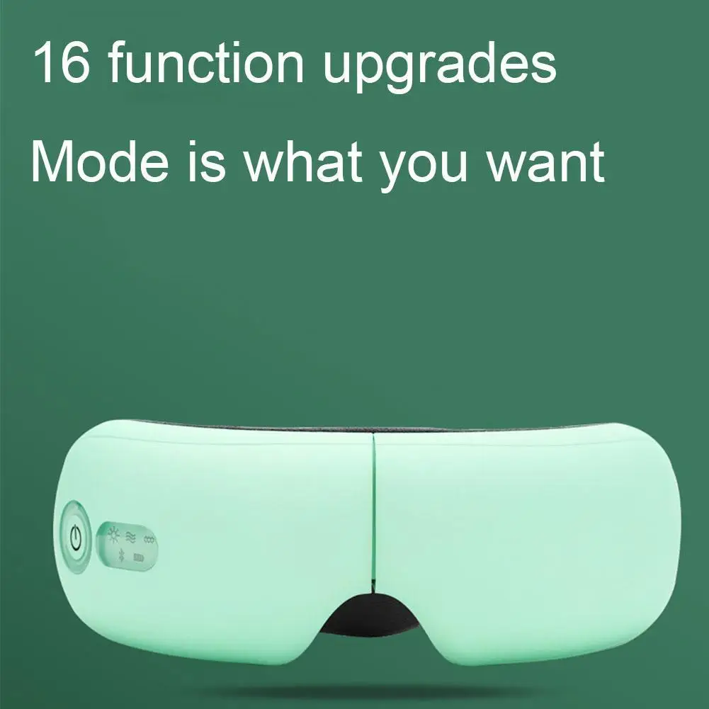 Eye Massager 9D Air Pressure Vibration Eye Care Instrument Fatigue Relieve Hot Compress Bluetooth Music Smart Massage Glasses
Eye Massager 9D Air Pressure Vibration Eye Care Instrument Fatigue Relieve Hot Compress Bluetooth Music Smart Massage Glasses
