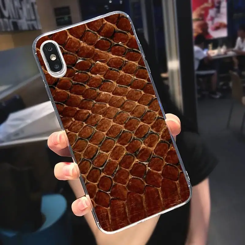 Leather Snake Scales prints Phone Case Transparent soft For iphone 5 5s 5c se 6 6s 7 8 11 12 plus mini x xs xr pro max
Leather Snake Scales prints Phone Case Transparent soft For iphone 5 5s 5c se 6 6s 7 8 11 12 plus mini x xs xr pro max