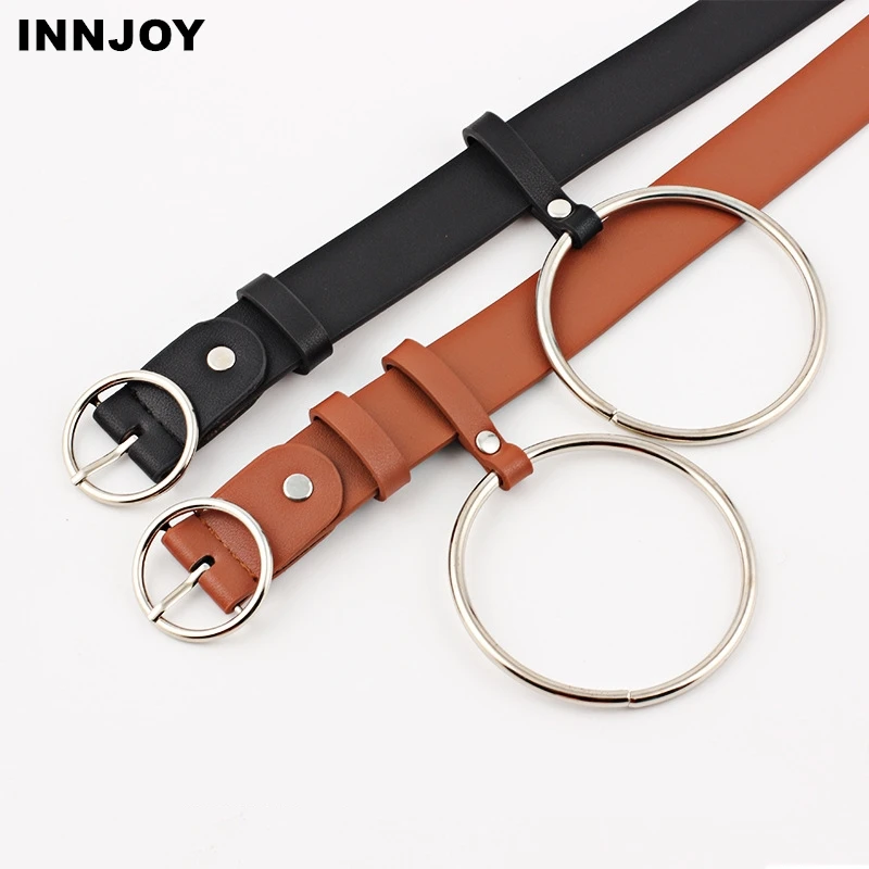 Women Belts Big Circle Decoration Fashion Rround Buckle Belt For Coat Skirt Sweater Waistband Waist Wide Belt Sliver pin buckle 
Women Belts Big Circle Decoration Fashion Rround Buckle Belt For Coat Skirt Sweater Waistband Waist Wide Belt Sliver pin buckle