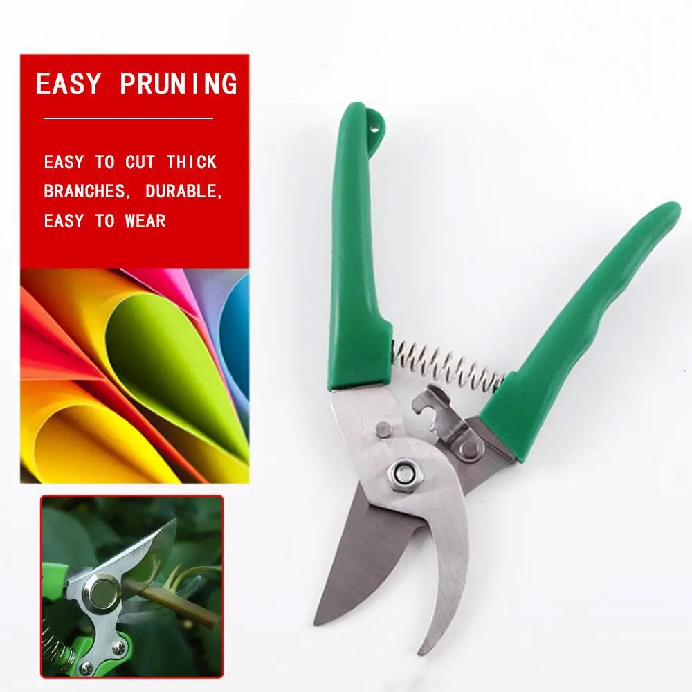 Pruning Shears Stainless Steel Green Handmade Garden Scissors Gardening Scissors Practical Tree Tool Flowers
Pruning Shears Stainless Steel Green Handmade Garden Scissors Gardening Scissors Practical Tree Tool Flowers