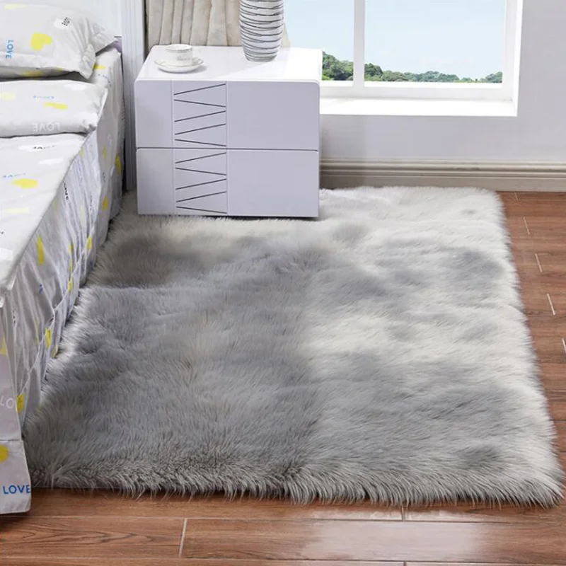 Luxury Faux Fur White Plush Carpet Floor Mats Imitation Wool Bedroom Blankets Bay Window Home Living Room Coffee Table Area Rug
Luxury Faux Fur White Plush Carpet Floor Mats Imitation Wool Bedroom Blankets Bay Window Home Living Room Coffee Table Area Rug