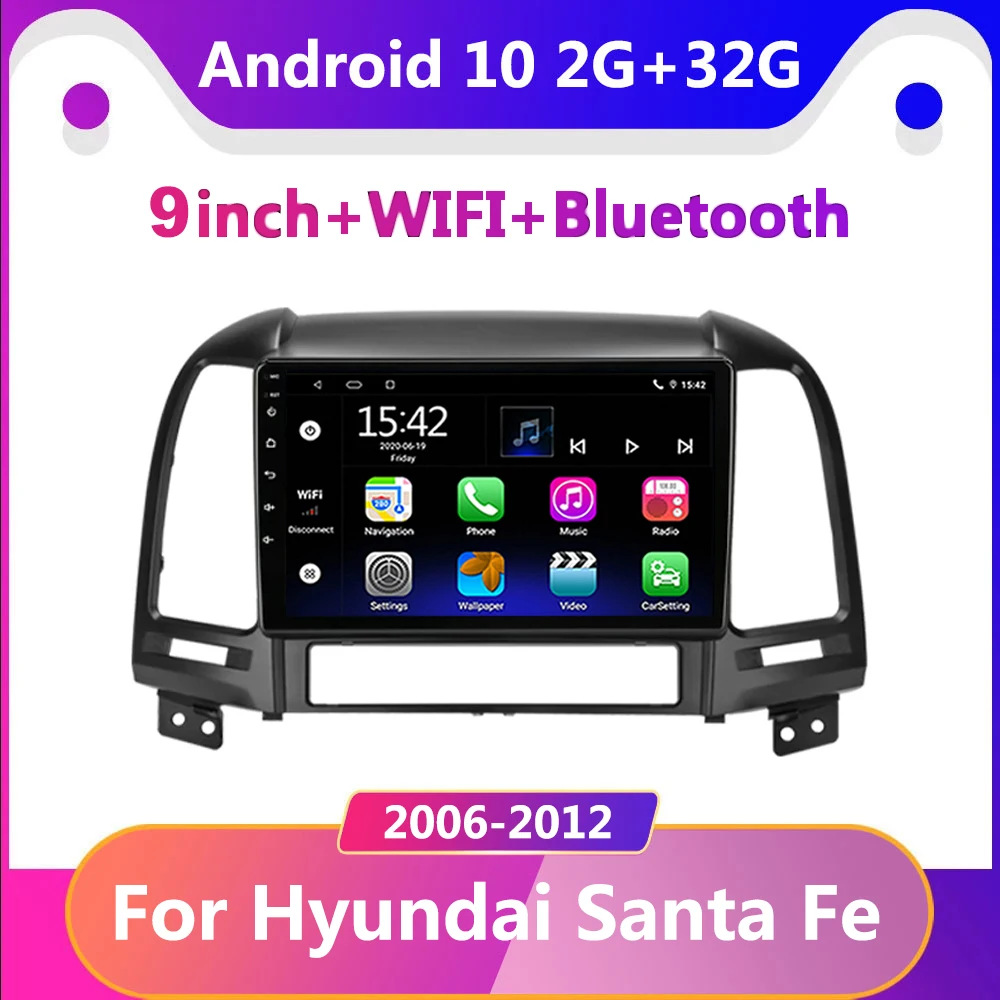 Android 10,0 мультимедийный плеер для Hyundai Santa Fe 2 2006 2007-2012 GPS навигация 2Din видео Автомагнитола WiFi 2 din
Android 10,0 мультимедийный плеер для Hyundai Santa Fe 2 2006 2007-2012 GPS навигация 2Din видео Автомагнитола WiFi 2 din