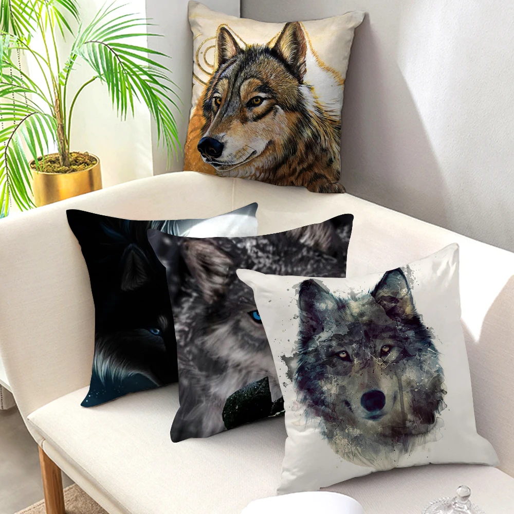 Fuwatacchi Wild Wolf Photo Cushion Cover Fierce Animal Pillow Cover Printed Throw Pillowcase New for Home Sofa Decorative Pillow
Fuwatacchi Wild Wolf Photo Cushion Cover Fierce Animal Pillow Cover Printed Throw Pillowcase New for Home Sofa Decorative Pillow