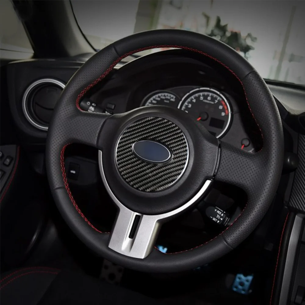 Car Steering Wheel Carbon Fiber Decals Sticker Styling For Subaru Forester SJ 2016-2018 Car Interior Decoration Accessories
Car Steering Wheel Carbon Fiber Decals Sticker Styling For Subaru Forester SJ 2016-2018 Car Interior Decoration Accessories