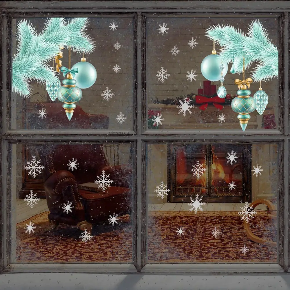Christmas Wall Stickers Blue Snowflake Christmas Window Stickers Removable Stickers
Christmas Wall Stickers Blue Snowflake Christmas Window Stickers Removable Stickers