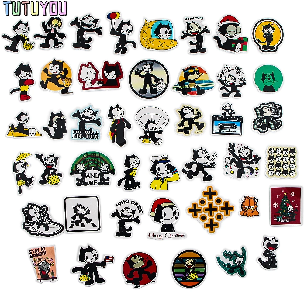 PC2642 44pcs/set Black Cat Cartoon Scrapbooking Stickers Decal For Guitar Laptop Luggage Car Fridge Graffiti Sticker
PC2642 44pcs/set Black Cat Cartoon Scrapbooking Stickers Decal For Guitar Laptop Luggage Car Fridge Graffiti Sticker
