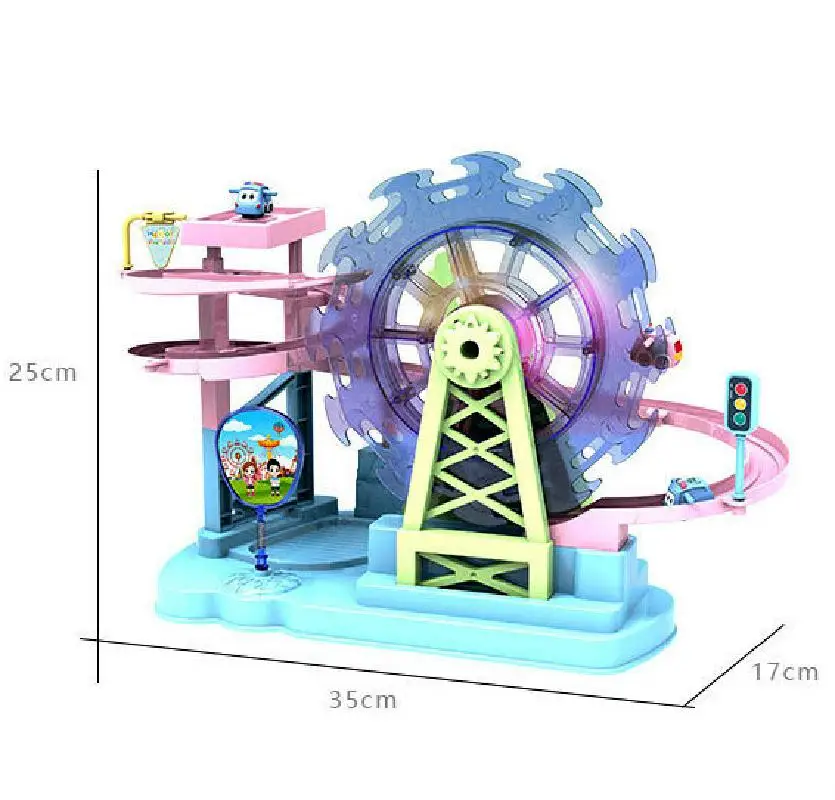 New Children's Amusement Park Ferris Wheel Adventure Electric Audio-visual Track Slide Education Toy Children's Birthday Gift
New Children's Amusement Park Ferris Wheel Adventure Electric Audio-visual Track Slide Education Toy Children's Birthday Gift