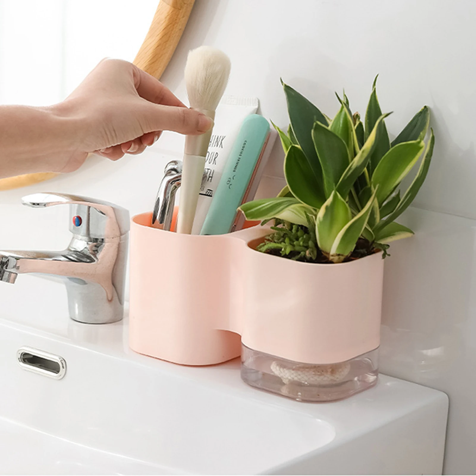 Self Watering Pots Flower Planter Pot with Absorbent Cotton Rope Garden Indoor Home Decoration Gardening Flower Pots
Self Watering Pots Flower Planter Pot with Absorbent Cotton Rope Garden Indoor Home Decoration Gardening Flower Pots