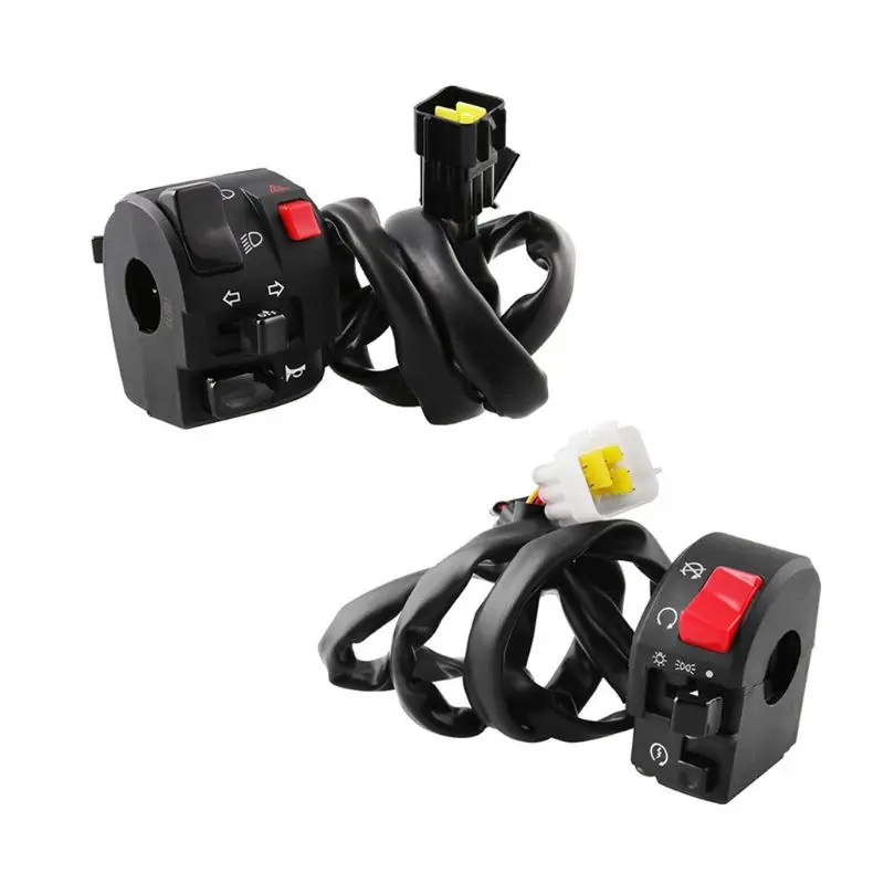22 mm Motorcycle Switch ATV Handlebar Controll Switches Left Right for Horn Button Turn Signal Electric Fog Lamp Light
22 mm Motorcycle Switch ATV Handlebar Controll Switches Left Right for Horn Button Turn Signal Electric Fog Lamp Light