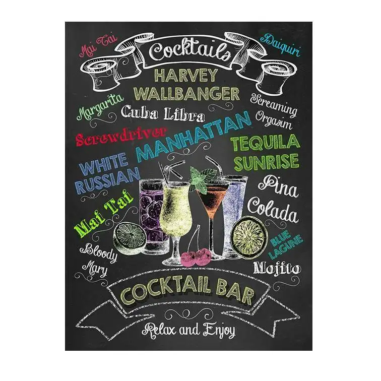 Cocktails Signs Metal Plaque Vintage Pub Tiki Bar Home Cafe Wall Beer Retro Club
Cocktails Signs Metal Plaque Vintage Pub Tiki Bar Home Cafe Wall Beer Retro Club