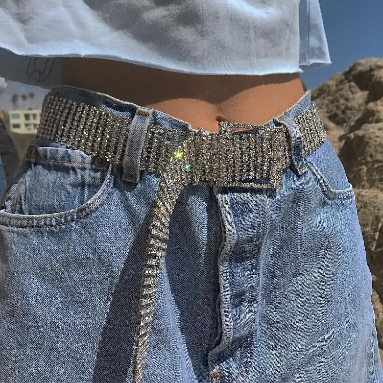 Women's full rhinestone luxury wide belt LUXURY DIAMOND BELT waist chain crystal diamond alloy belt
Women's full rhinestone luxury wide belt LUXURY DIAMOND BELT waist chain crystal diamond alloy belt