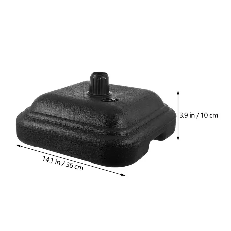 Portable Outdoor Parasol Garden Umbrella Base Stand Plastic Water Sand Injection Sunshade Umbrella Base Shade Accessories
Portable Outdoor Parasol Garden Umbrella Base Stand Plastic Water Sand Injection Sunshade Umbrella Base Shade Accessories