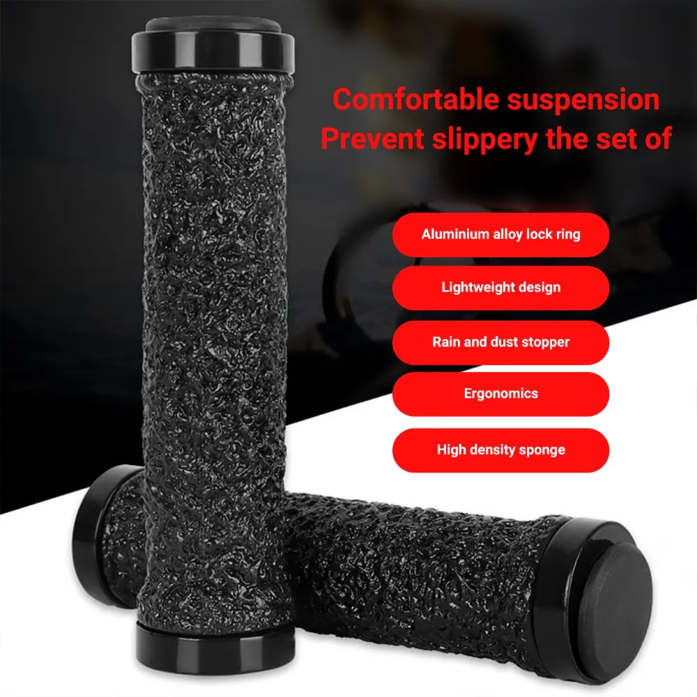 1 Pair Bicycle Handlebar Cover Grips Seaweed Soft Anti Skid Cycling Bike Grips MTB Mountain Road Bike Lock on Handle End Grips
1 Pair Bicycle Handlebar Cover Grips Seaweed Soft Anti Skid Cycling Bike Grips MTB Mountain Road Bike Lock on Handle End Grips