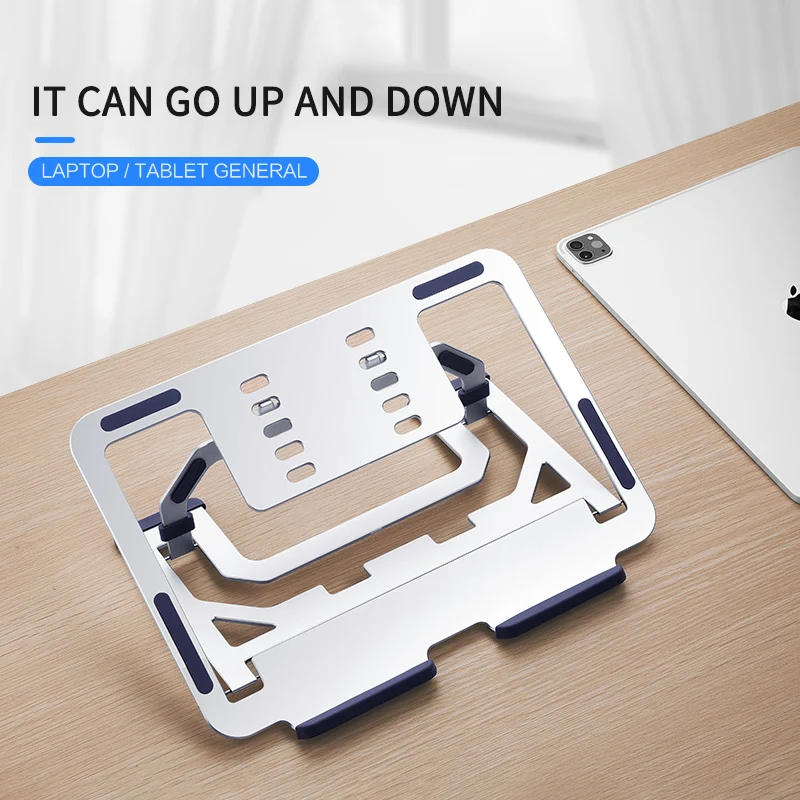 Ultra-thin Folding Lifting And Cooling Laptop Adjustable Aluminum Stand Multi-Angle Desk Laptop Holder For 11-15.6" Notebook
Ultra-thin Folding Lifting And Cooling Laptop Adjustable Aluminum Stand Multi-Angle Desk Laptop Holder For 11-15.6" Notebook