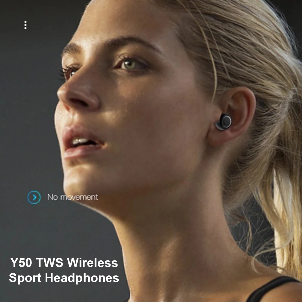 Y50 TWS Stereo Earbuds with Charging Box Bluetooth-Compatible 5.0 Headphones Wireless Sports Running In-Ear Headset 2402-2480MHz
Y50 TWS Stereo Earbuds with Charging Box Bluetooth-Compatible 5.0 Headphones Wireless Sports Running In-Ear Headset 2402-2480MHz