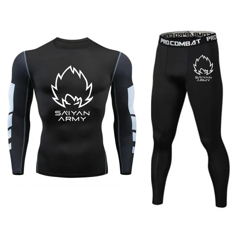 2021 Mannen Compressie Sport Pak T-shirt Broek Rashguard Mma Mannen Shirts Gym Fitness Training Jogging Strakke Set Sportwear
2021 Mannen Compressie Sport Pak T-shirt Broek Rashguard Mma Mannen Shirts Gym Fitness Training Jogging Strakke Set Sportwear