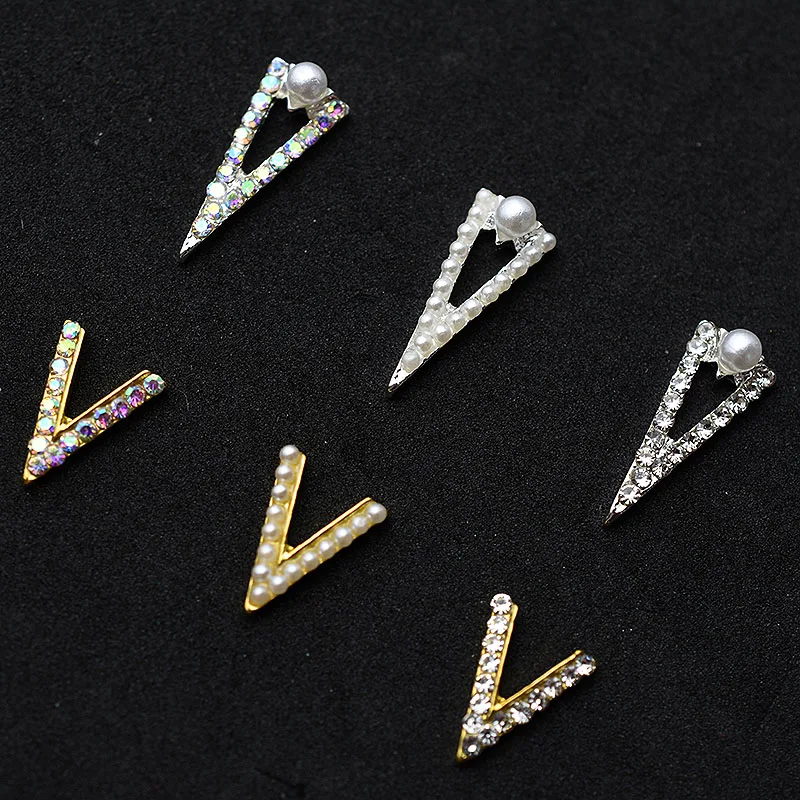 10pcs Gold Silver 3D Pearl AB Simple Charm Crystal Japan Nail Rhinestone Alloy Nail Art Decorations Nails Accessories
10pcs Gold Silver 3D Pearl AB Simple Charm Crystal Japan Nail Rhinestone Alloy Nail Art Decorations Nails Accessories