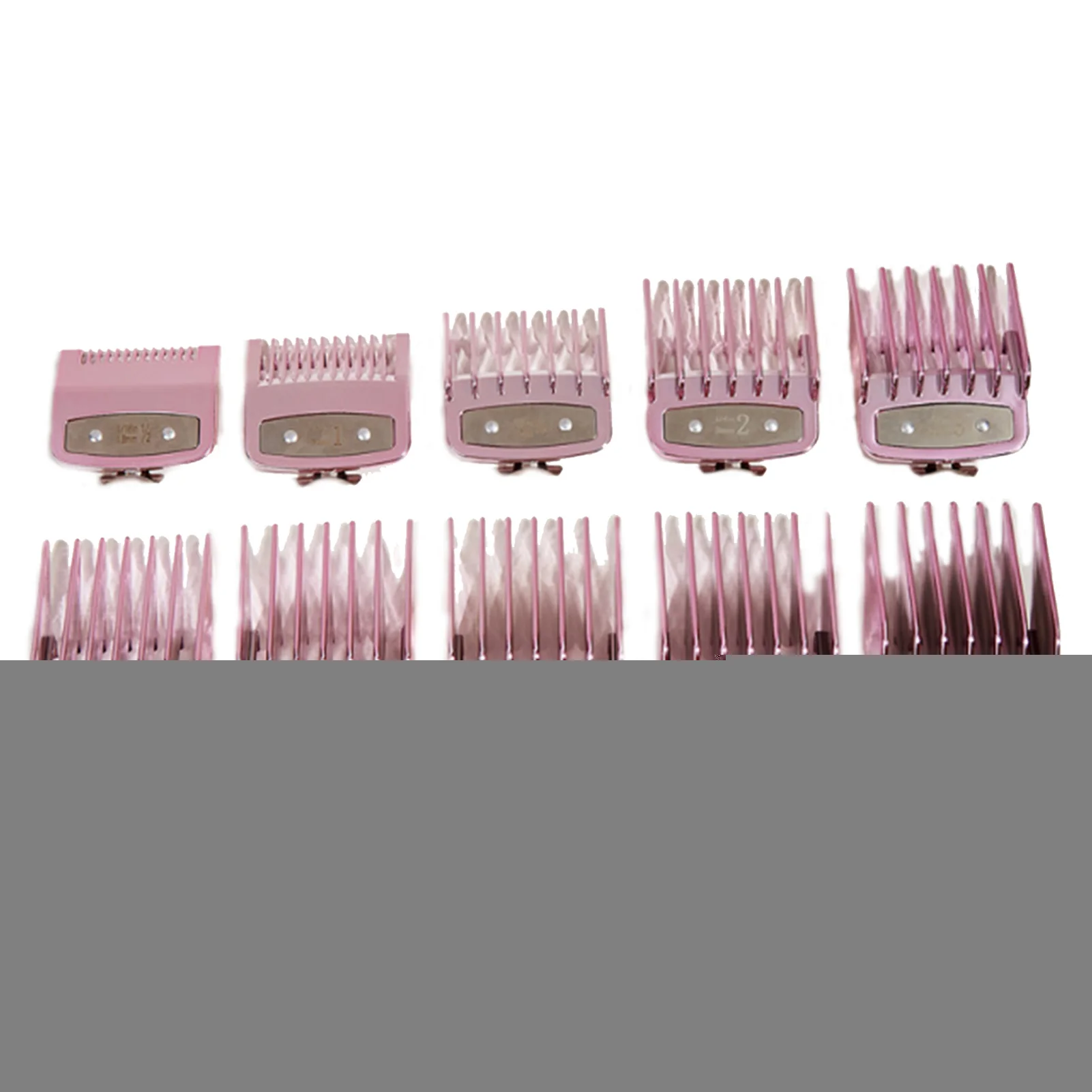 Набор профессиональных концевых направляющих для расчески, 10 шт., 1,5/3/4, 5/6/10/13/16/19/22/25 мм, подходит для всех полноразмерных машинок для стрижки
Набор профессиональных концевых направляющих для расчески, 10 шт., 1,5/3/4, 5/6/10/13/16/19/22/25 мм, подходит для всех полноразмерных машинок для стрижки