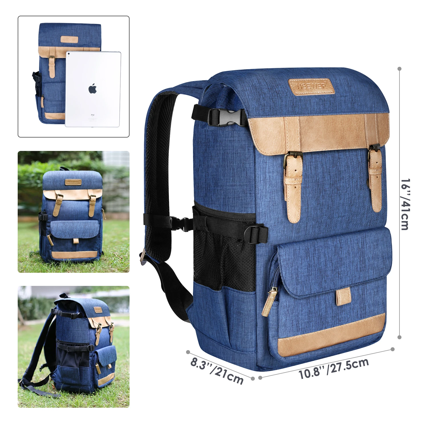 Neewer Multi-Functional Leisure Camera Backpack 10.8x8.3x16 inches
Neewer Multi-Functional Leisure Camera Backpack 10.8x8.3x16 inches