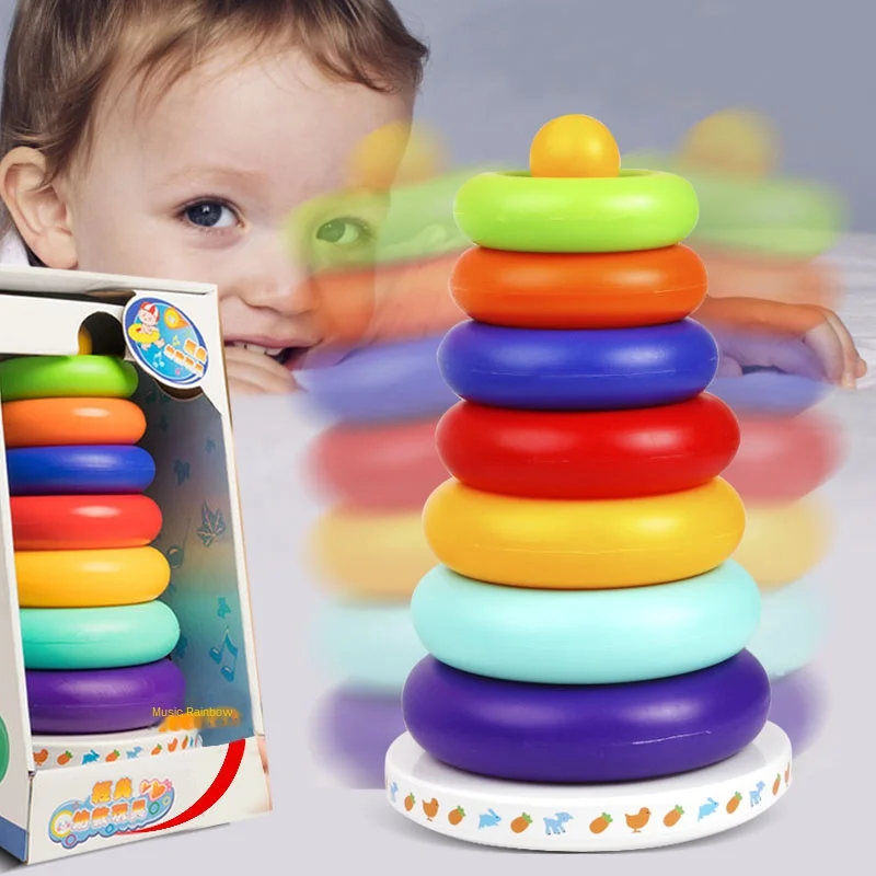 Montessori Baby Musical Stacking Toys Toddlers Learning Stacking Ring Tower Educational Tumbler Toy For Babies Boys 1 Years Gift
Montessori Baby Musical Stacking Toys Toddlers Learning Stacking Ring Tower Educational Tumbler Toy For Babies Boys 1 Years Gift