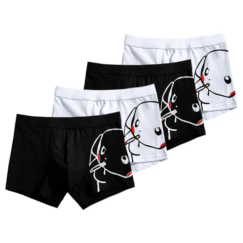 4pcs/lot Mens Panties Briefs Cartoon Sexy Boxer Shorts Men Breathable Lingerie Man Cotton Print Men's Intimate Underwear
4pcs/lot Mens Panties Briefs Cartoon Sexy Boxer Shorts Men Breathable Lingerie Man Cotton Print Men's Intimate Underwear
