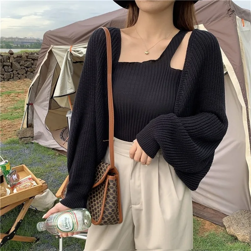 Cardigan Womens Solid Elegant Batwing Sleeve Loose Sweet Plus Size 4XL Casual Daily Open Stitch Spring Autumn Fashion Female New
Cardigan Womens Solid Elegant Batwing Sleeve Loose Sweet Plus Size 4XL Casual Daily Open Stitch Spring Autumn Fashion Female New