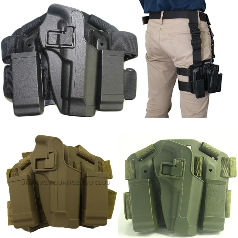 Tactical Beretta 92 Gun Leg Holster Hunting Airsoft Right Thigh Leg Holster for Beretta M9 92 Pistol Holster With Magazine Pouch
Tactical Beretta 92 Gun Leg Holster Hunting Airsoft Right Thigh Leg Holster for Beretta M9 92 Pistol Holster With Magazine Pouch