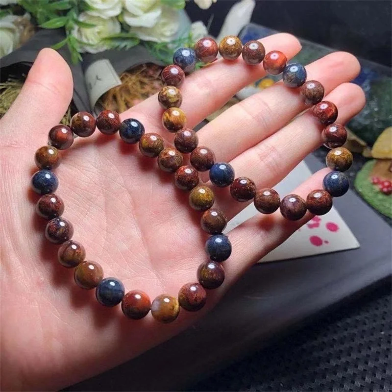 1pc 9-9.5mm Natural Peter Stone Stretch Elastic Cord e Jewelry Bracelets Charm Yoga Energy Balance for Women Men Gift 
1pc 9-9.5mm Natural Peter Stone Stretch Elastic Cord e Jewelry Bracelets Charm Yoga Energy Balance for Women Men Gift