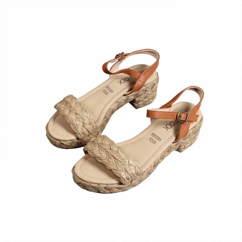 Block Heels Med Comfort Shoes for Women 2021 Sandals Large Size Suit Female Beige Breathable Espadrilles Platform Open Toe Chunk 
Block Heels Med Comfort Shoes for Women 2021 Sandals Large Size Suit Female Beige Breathable Espadrilles Platform Open Toe Chunk