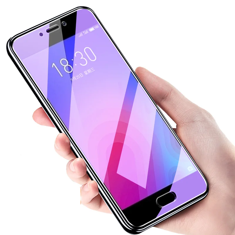 Защитная пленка для экрана Meizu M6 M6S M6T закаленное стекло с защитой от синего