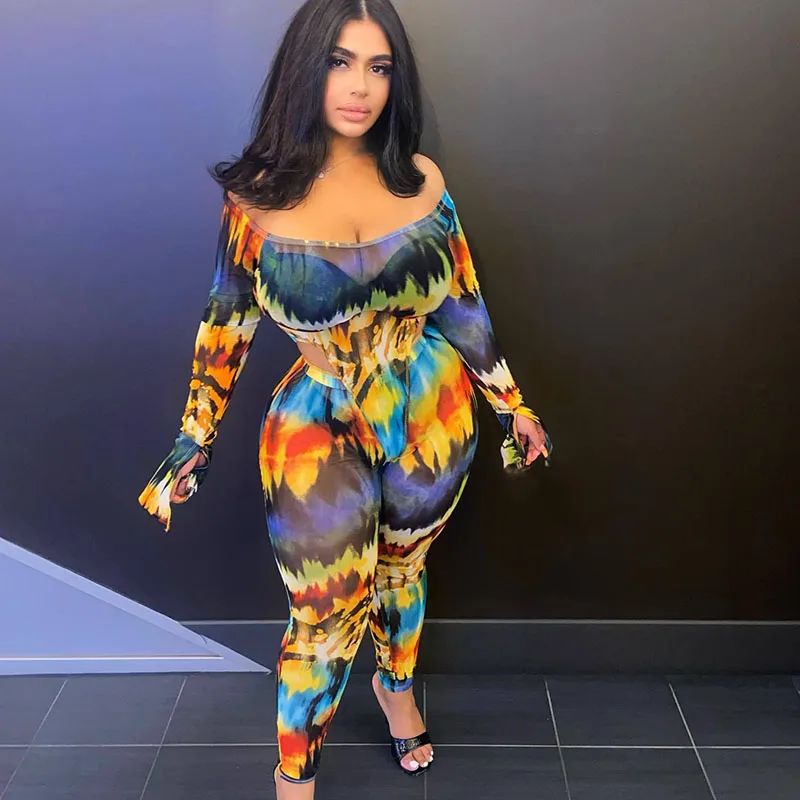 Женский комплект из 2 предметов с принтом Tie Dye, сетчатый прозрачный боди и леггинсы для вечевечерние
Женский комплект из 2 предметов с принтом Tie Dye, сетчатый прозрачный боди и леггинсы для вечевечерние