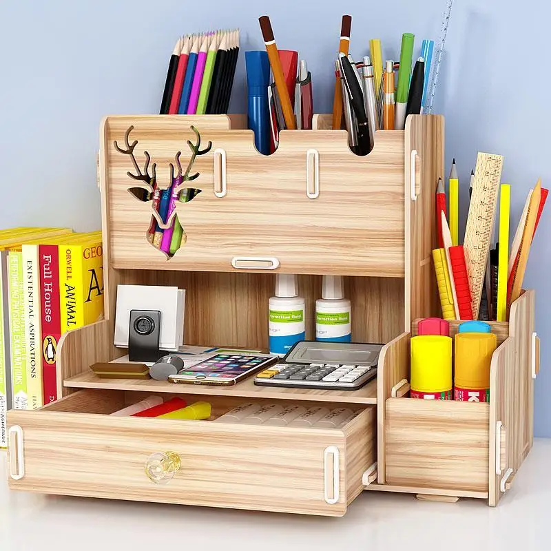 Ayane Creative Pen pencil holder Receiving Box Desktop Learning Penholder Office desk organizer storage rack supplies wood
Ayane Creative Pen pencil holder Receiving Box Desktop Learning Penholder Office desk organizer storage rack supplies wood