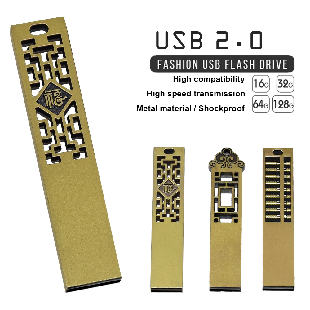 Chinese style usb 2.0 metal pen drive 128gb 8gb 16gb 32gb 64gb usb flash drive flash usb waterproof memory stick usb
Chinese style usb 2.0 metal pen drive 128gb 8gb 16gb 32gb 64gb usb flash drive flash usb waterproof memory stick usb