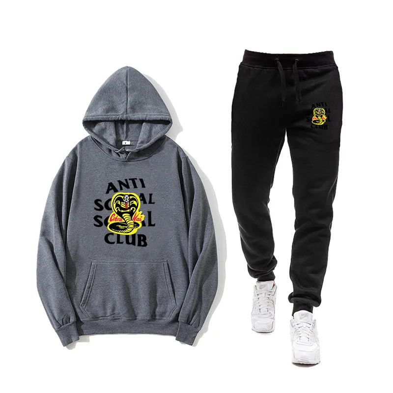 2021 Autumn/Winter Brand Casual Sports Suit Men's Suit Men's Hoodie Set Letter Print Sportswear Two Piece Hoodie Suit S-XXXL
2021 Autumn/Winter Brand Casual Sports Suit Men's Suit Men's Hoodie Set Letter Print Sportswear Two Piece Hoodie Suit S-XXXL