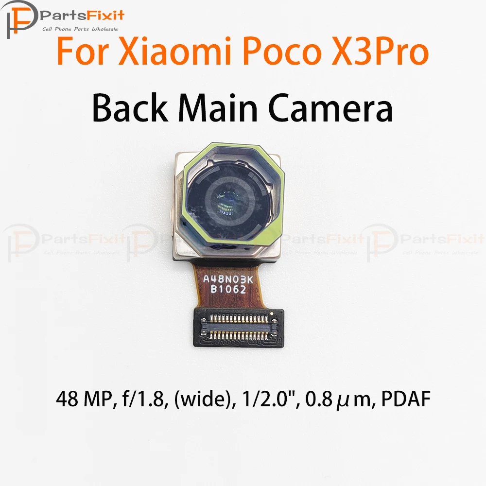 Original 48MP Main Back Camera Module Flex For Xiaomi Pcocophone POCO X3 Pro X3Pro Rear Main Camera Back Big Camera Module Flex
Original 48MP Main Back Camera Module Flex For Xiaomi Pcocophone POCO X3 Pro X3Pro Rear Main Camera Back Big Camera Module Flex