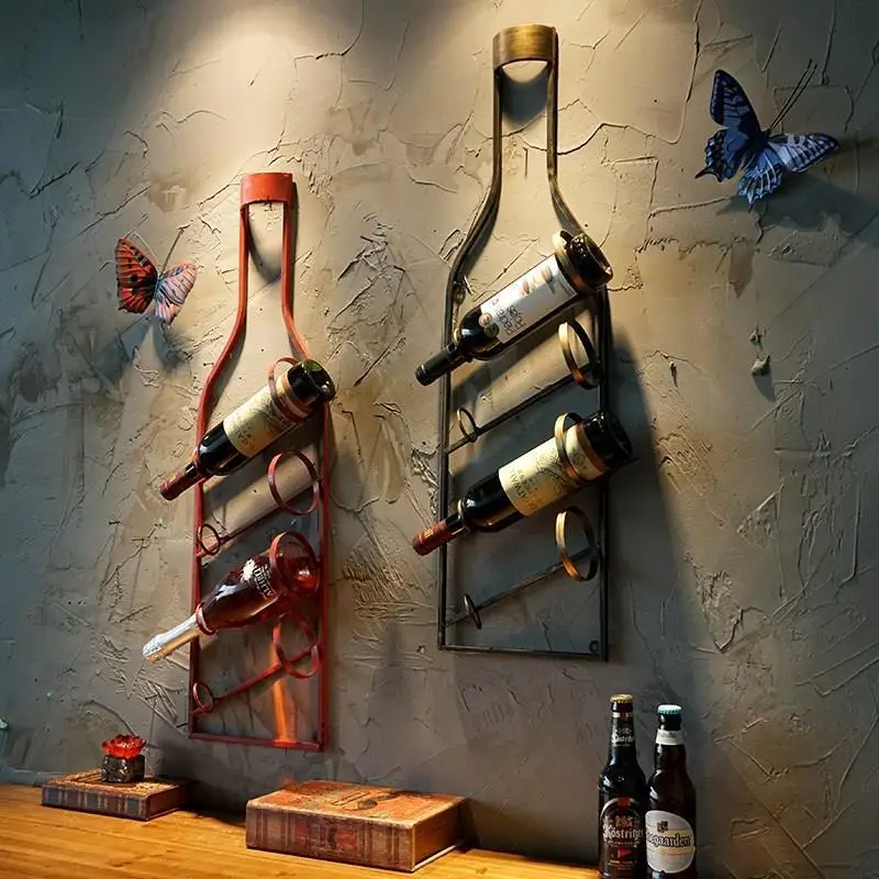 20% Vintage Wine Rack Wall Hanging Home Restaurant Bar Wall Pendant Loft Decoration Wine Bottle Holder Wall Wine Holder
20% Vintage Wine Rack Wall Hanging Home Restaurant Bar Wall Pendant Loft Decoration Wine Bottle Holder Wall Wine Holder