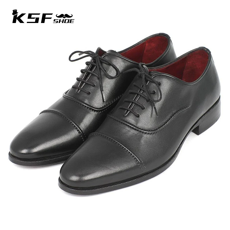 KSF SHOE Oxford Dress Men Shoes Original Genuine Leather Handmade Fashion Luxury Designer Office Business Wedding Best Man Shoes
KSF SHOE Oxford Dress Men Shoes Original Genuine Leather Handmade Fashion Luxury Designer Office Business Wedding Best Man Shoes