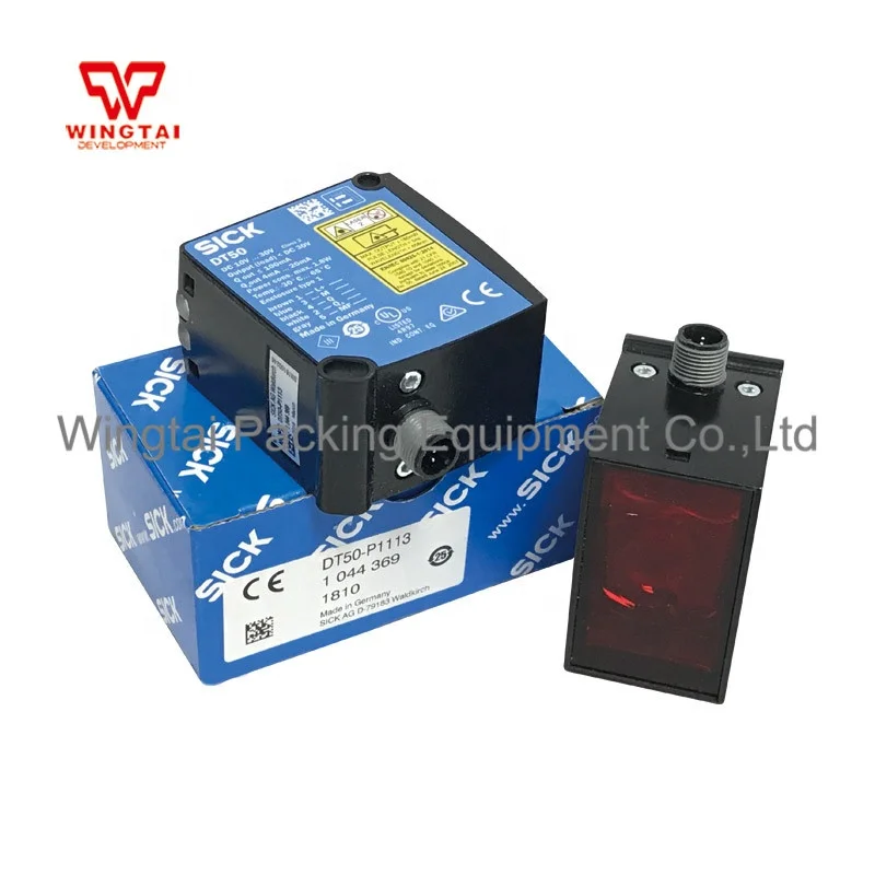 Sick DT50-P1113 Digital Mid Range Photoelectric Laser Distance Measuring Sensor
Sick DT50-P1113 Digital Mid Range Photoelectric Laser Distance Measuring Sensor