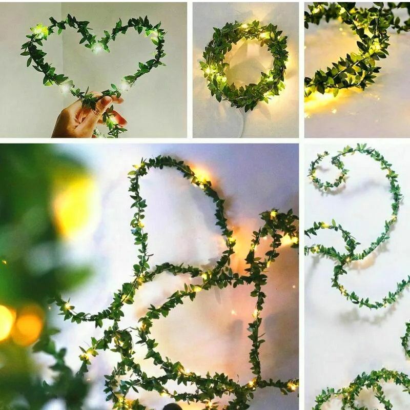 5mIvy String Lights,Green Plant Vine Lights,Battery-powered Christmas Garland Leaves,Used for Home Hotel Party Decoration Lights
5mIvy String Lights,Green Plant Vine Lights,Battery-powered Christmas Garland Leaves,Used for Home Hotel Party Decoration Lights