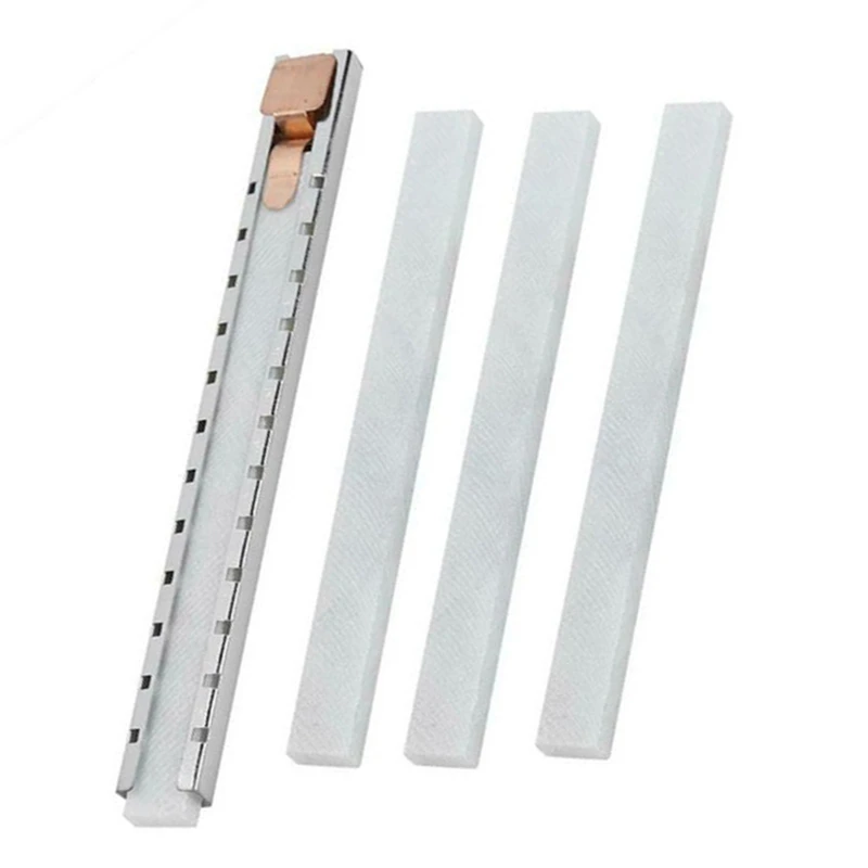 Soapstone Marker Set 4Pcs Slate Pencil + 1Pc Holder Engineering Marking Tool High Quality and Long Service Life.
Soapstone Marker Set 4Pcs Slate Pencil + 1Pc Holder Engineering Marking Tool High Quality and Long Service Life.