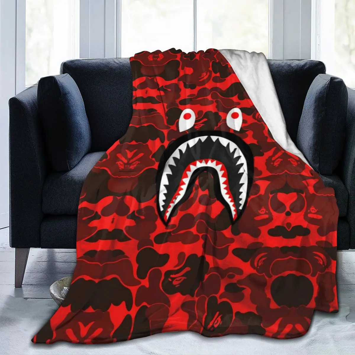 Cute 3D Printing Flannel Blanket Sheet Bedding Soft Blanket Bed Cover Home Textile Decoration BlanketShark
Cute 3D Printing Flannel Blanket Sheet Bedding Soft Blanket Bed Cover Home Textile Decoration BlanketShark
